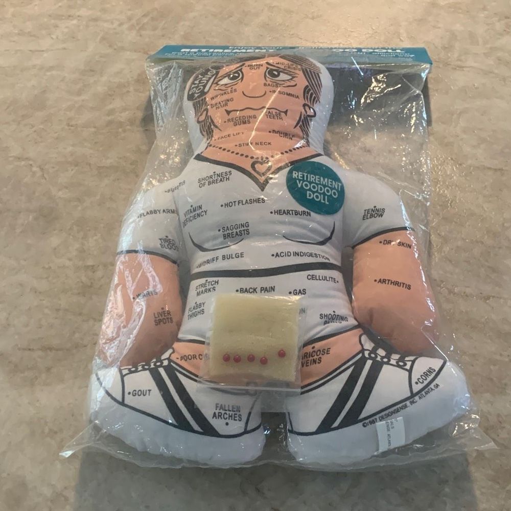 Retirement  Voodoo Doll  NEW